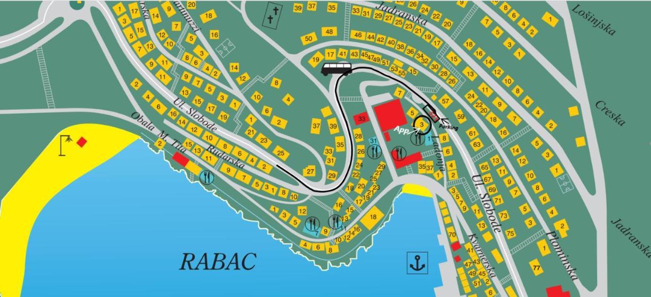 Apartman Mea Rabac Dış mekan fotoğraf